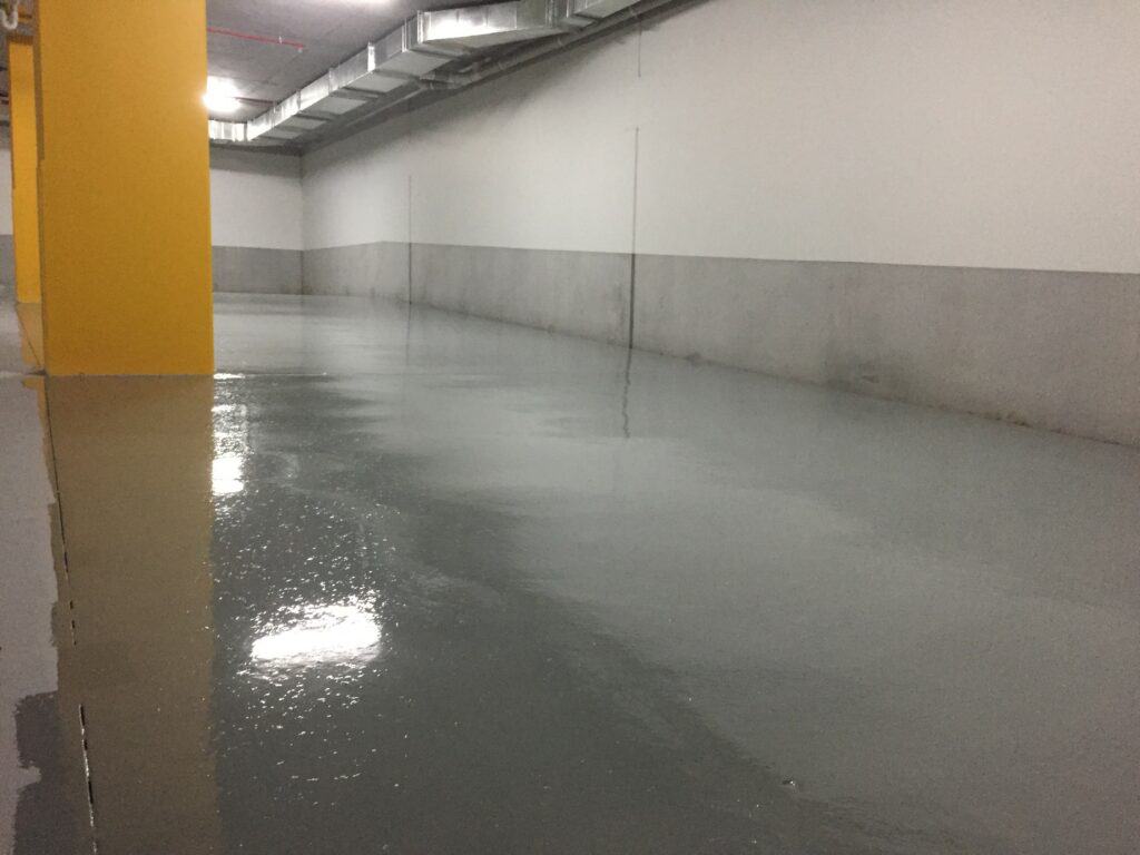 underground carpark can transform the with the help of floor coating specialist